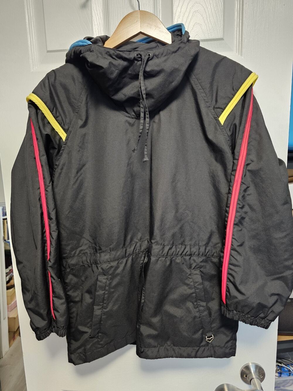 Obermeyer Lightweight Nylon Ski Jacket Bright Trim Ladies Size 8